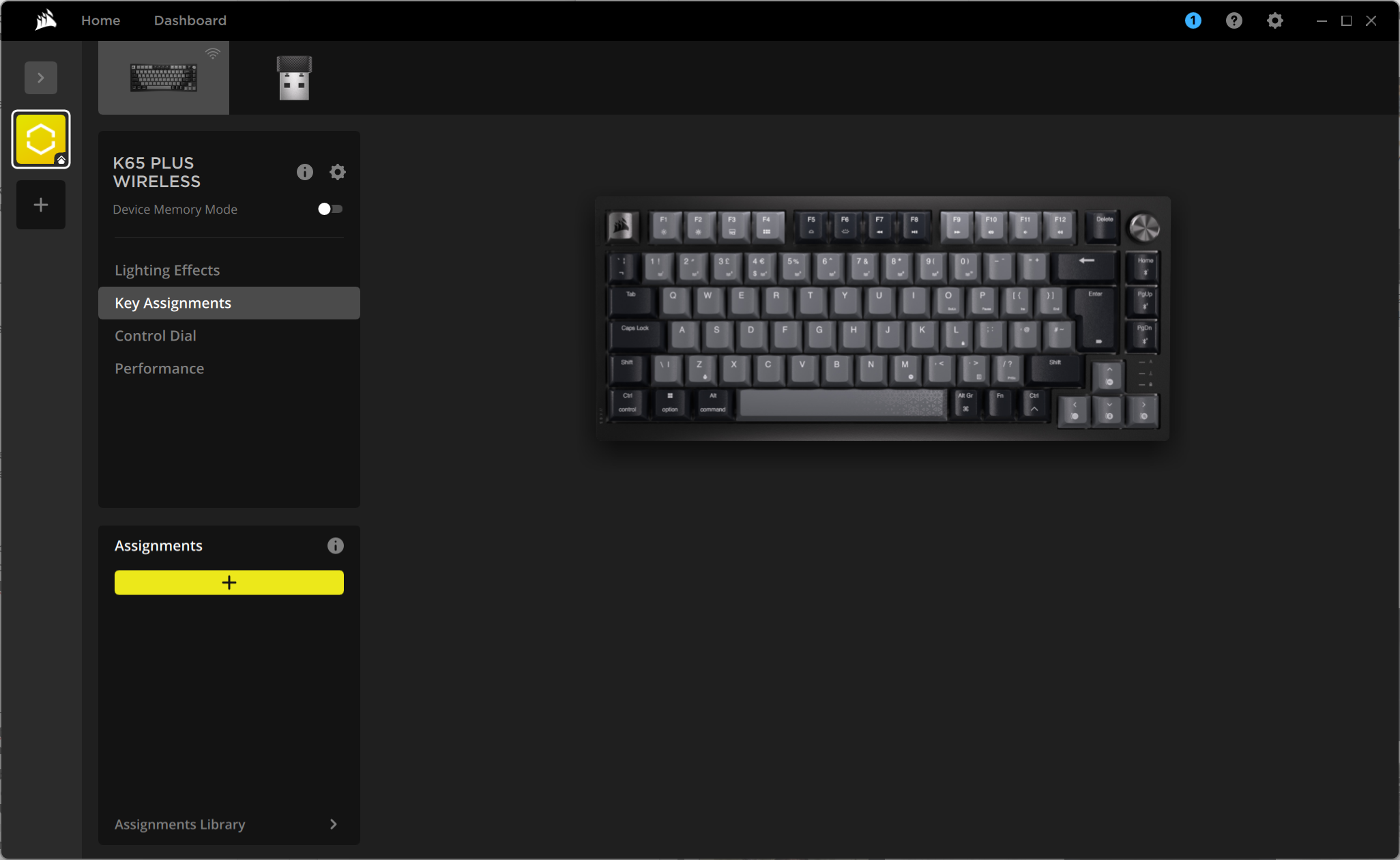 tastatur Corsair switches mechanical MLX Plus Wireless gaming Red compact keyboard 75%-layout kompakt K65.png
